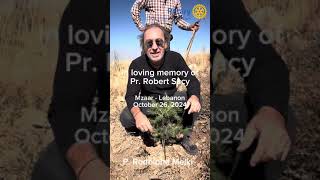 RC Beirut Cedars plants a Cedar tree in memory of Professor Robert Sacy [upl. by Kerstin]