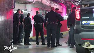 Carjackers Caught by LAPD  DOWNTOWN LA CA PRESS OSTV chasingreality [upl. by Erda]