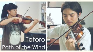 My Neighbor Totoro  Path of the Wind  Violin Cover  Joe Hisaishi [upl. by Irret887]