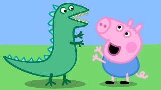 Peppa Pig Nederlands Compilatie Nieuwe Afleveringen  Mr De Dinosaurus Is Kwijt  Tekenfilm [upl. by Nauqet]