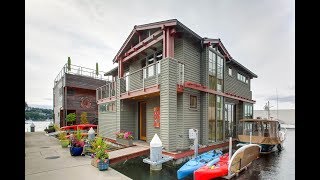 Seattle Inspired Craftsman Floating Home [upl. by Papotto981]