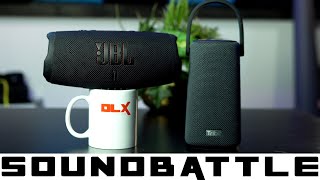 INSANELY LOUD Tribit StormBox Pro Bluetooth Speaker Compared To 4 Different Speakers [upl. by Derfnam]