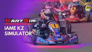 What is the KartSim IAME KZ Simulator [upl. by Zurkow]