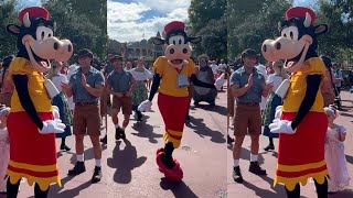 Dancing Jamboree with Clarabelle Cow in The Magic Kingdom at Disney World [upl. by Lorrimer517]