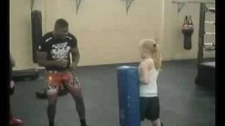 Alistair Overeem Leg Kick To A Young Girl [upl. by Essyle294]