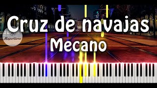 Mecano  Cruz de navajas Piano Cover [upl. by Panaggio747]