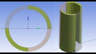 ✅ ANSYS DESIGN MODELER  Slice Material  Basic Tutorial 14 [upl. by Nadiya]