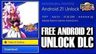 Dragon Ball FighterZ  How to Download amp Unlock Android 21 Without Beating Story Mode FREE DLC [upl. by Enimasaj]