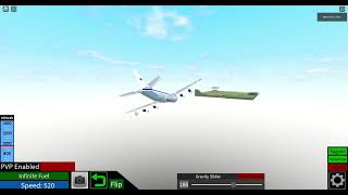 ROBLOX PLANE CRAZY AEROFLOT FLIGHT 521 RECREATION [upl. by Neerroc]