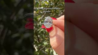 BEST DIAMOND EVER 💍✨ ovaldiamond engagementring diamond weddingring trending ring jewelry [upl. by Hendrik779]