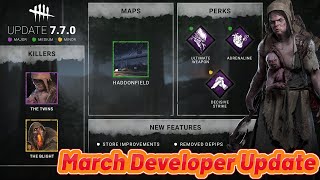 DBD March Developer Update for MidChapter 315  Dead by Daylight dbd [upl. by Atnek]