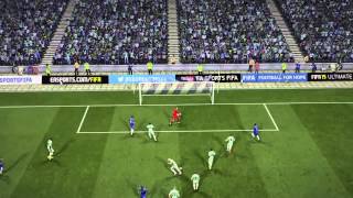 FIFA 15  Chelsea FC  Tika Musonda Debut Goal [upl. by Brosine]