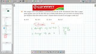 CONAMAT 22 SOLUCIONARIO  Cuarto grado de primaria  Regla de Tres Simple [upl. by Uliram]