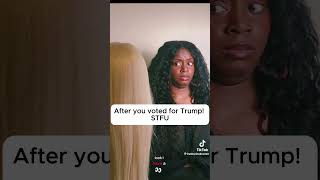 Black Women Reaction the next 4 years after you Voted for Trump [upl. by Bjork]