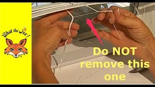 How To Shorten Blinds  2quot faux blinds DIY [upl. by Itisahc]