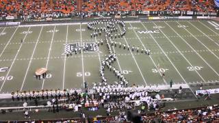 The Original Marching Band Forms Giant Football Player [upl. by Sibyl]