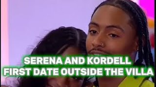 Serena and kordell first date outside the vila Love island 🏝️ usa [upl. by Ibrik]