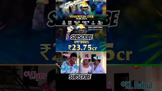 venkatesh Iyer IPL auction 🤯🥵ipl2025 ipl iplmsdhonicricketretainedplayersmsdhoni [upl. by Asalocin]