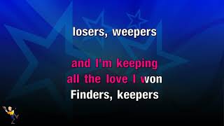 Finders Keepers Losers Weepers  Elvis Presley KARAOKE [upl. by Ysor]