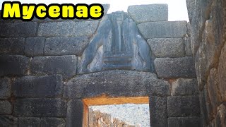 Exploring the Mycenaean Citadel of Mycenae History and Raw Walking Tour [upl. by Amesari]