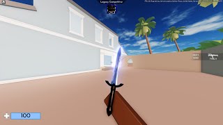 Consigo la Night Edge Roblox Arsenal [upl. by Shalne]