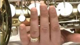 How to Play Baritone Saxophone  Baritone Saxophone Finger Placement Tips [upl. by Abshier]