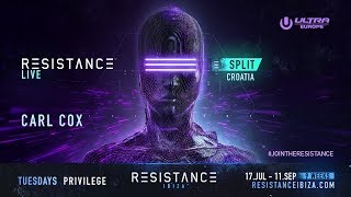 Carl Cox DJ mix  Ultra Croatia Resistance 2018  Day 2 BEATTV [upl. by Namyac]