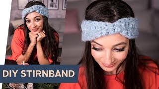 DIY Stirnband häkeln mit Twist  refashion  OTTO [upl. by Proulx]