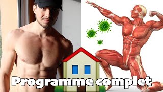 PROGRAMME DE MUSCULATION à LA MAISON  se muscler rapidement [upl. by Gnanmas]