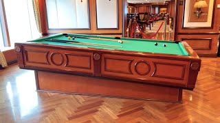 Gyro Self Leveling Pool Table Royal Caribbean Jewel of the Seas [upl. by Etteniuq]