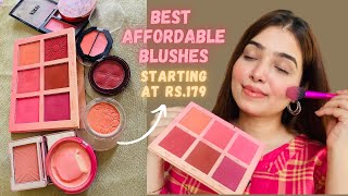 Best Affordable Blushes For Indian Skin Tone Starting At Rs179  Top Blushes In India 2022 [upl. by Ailemrac]