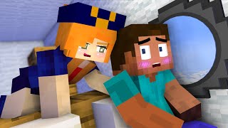 Alex made Steves journey more interesting Alex and Steve Story  Minecraft Animation [upl. by Delphine]