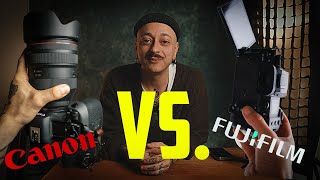 Fujifilm VS Canon LO SCONTRO FINALE [upl. by Einnor]