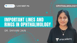 Important Lines and Rings in Ophthalmology  PGMEE  Dr Shivani Jain [upl. by Malorie]