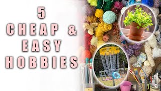 5 Easy hobbies for people on a budget [upl. by Manwell]