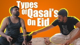 Types of Qasais on Eid  Bakra Eid  Bekaar Films [upl. by Nauhs]