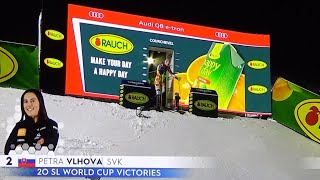 Petra Vlhova  Slalom  Courchevel  RUN 1  2023 [upl. by Anawaj993]