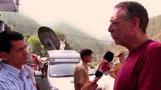 Krishna Das at Kainchi Ashram For Bhandara [upl. by Ahsikahs771]