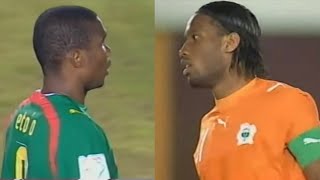 Didier Drogba vs Samuel Eto’o  AFCON 2006  Iconic Battle [upl. by Sula]