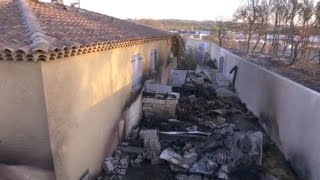 Incendie à Vitrolles la piste criminelle est privilégiée [upl. by Voletta722]