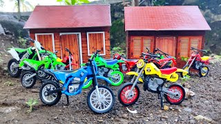 Dirt Bike Finger  Membangun Mini Motor Trail  Motocross Free Ride  Assemble Motocross Spareparts [upl. by Bergstein]