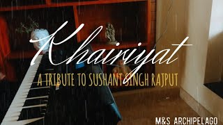 Khairiyat song from Chhichhore A Tribute to SSR [upl. by Attenoj428]