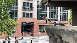 Dom Tomato does a very huge frontflip [upl. by Wilser]