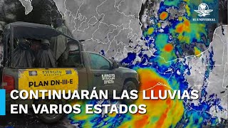 Tormenta tropical OnceE se degrada a baja presión remanente [upl. by Seni]