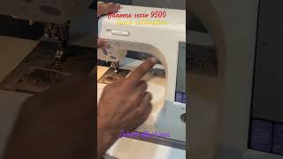 Janome secio 9500 touch calibration problem zohaibmachines sewing embroidery [upl. by Ennayhs]