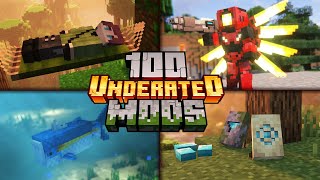 TOP 100 Underrated Mods For Minecraft 1204  2024 ForgeFabric [upl. by Veljkov]