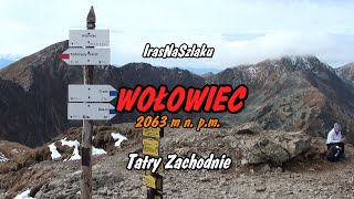 NAJPIĘKNIEJSZA PANORAMA TATR ZACHODNICH Wołowiec przez Dolinę Wyżnią Chochołowską jesień [upl. by Thadeus]