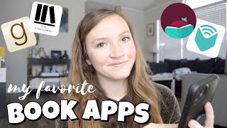 MY FAVORITE BOOK APPS 📚📱  track your reading book recommendations free audiobooks and more [upl. by Nereil]