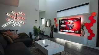 Upgrading my living room TV setup with a UNIQUE backlight kit [upl. by Nimref949]