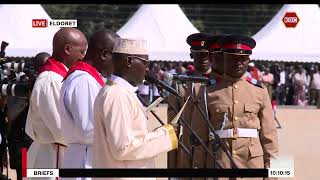 KDF recruits take oath of allegiance at Defence Forces Recruits Training School in Eldoret [upl. by Ynnoj]